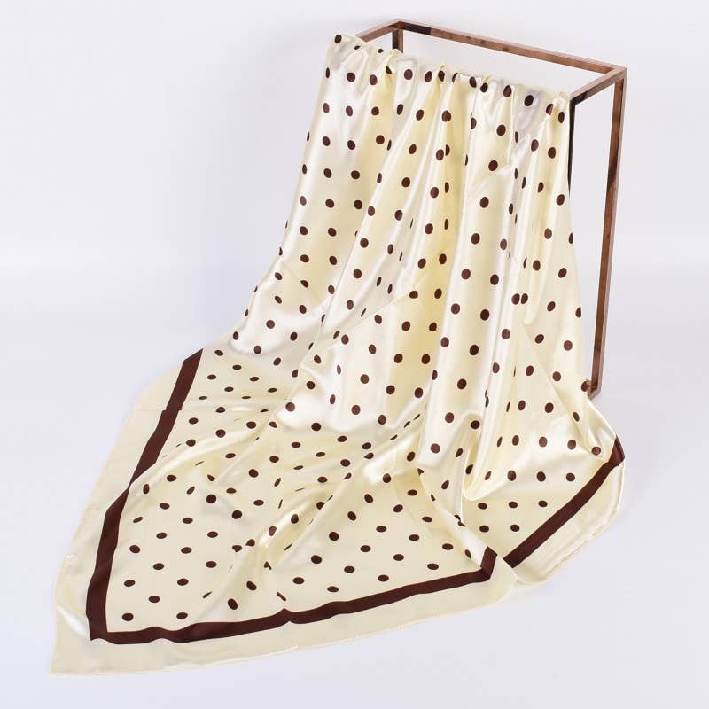 Polka Dot Bandana Scarf