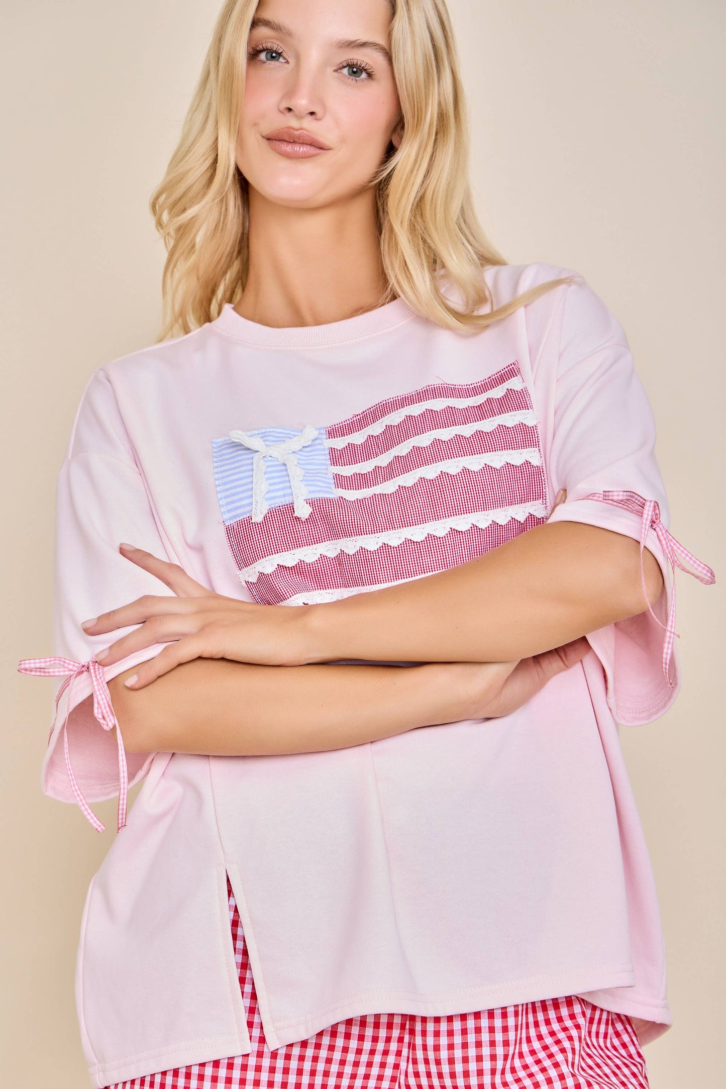 Frilly Flag Top