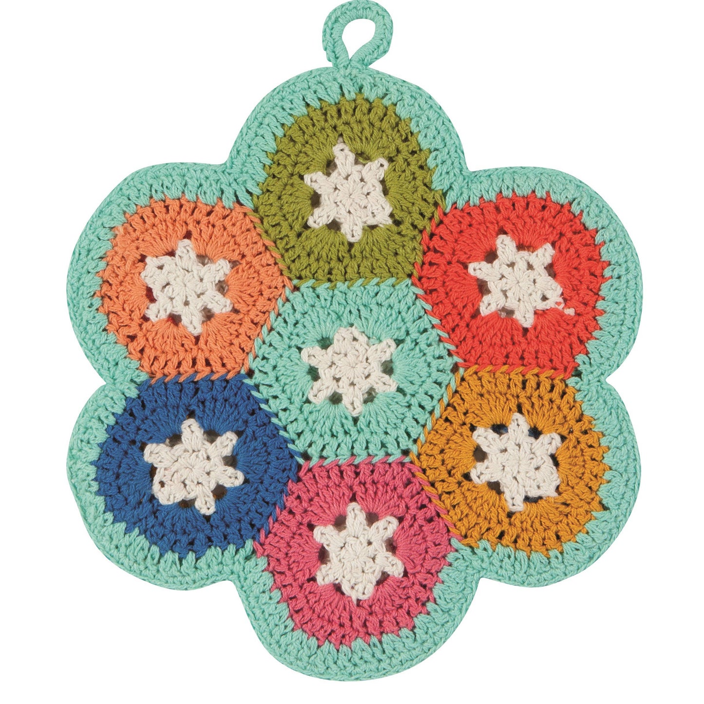 Loop de Loop Crochet Trivet