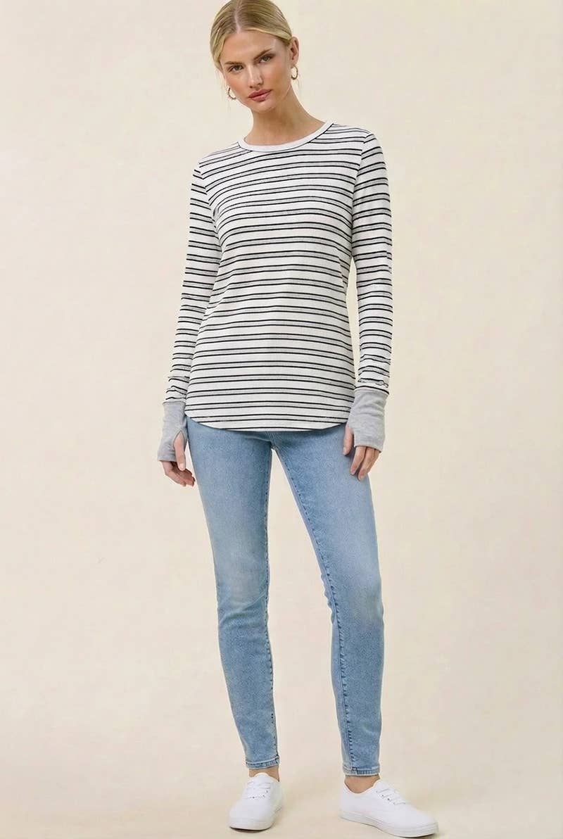 Ciara Ribbed Top