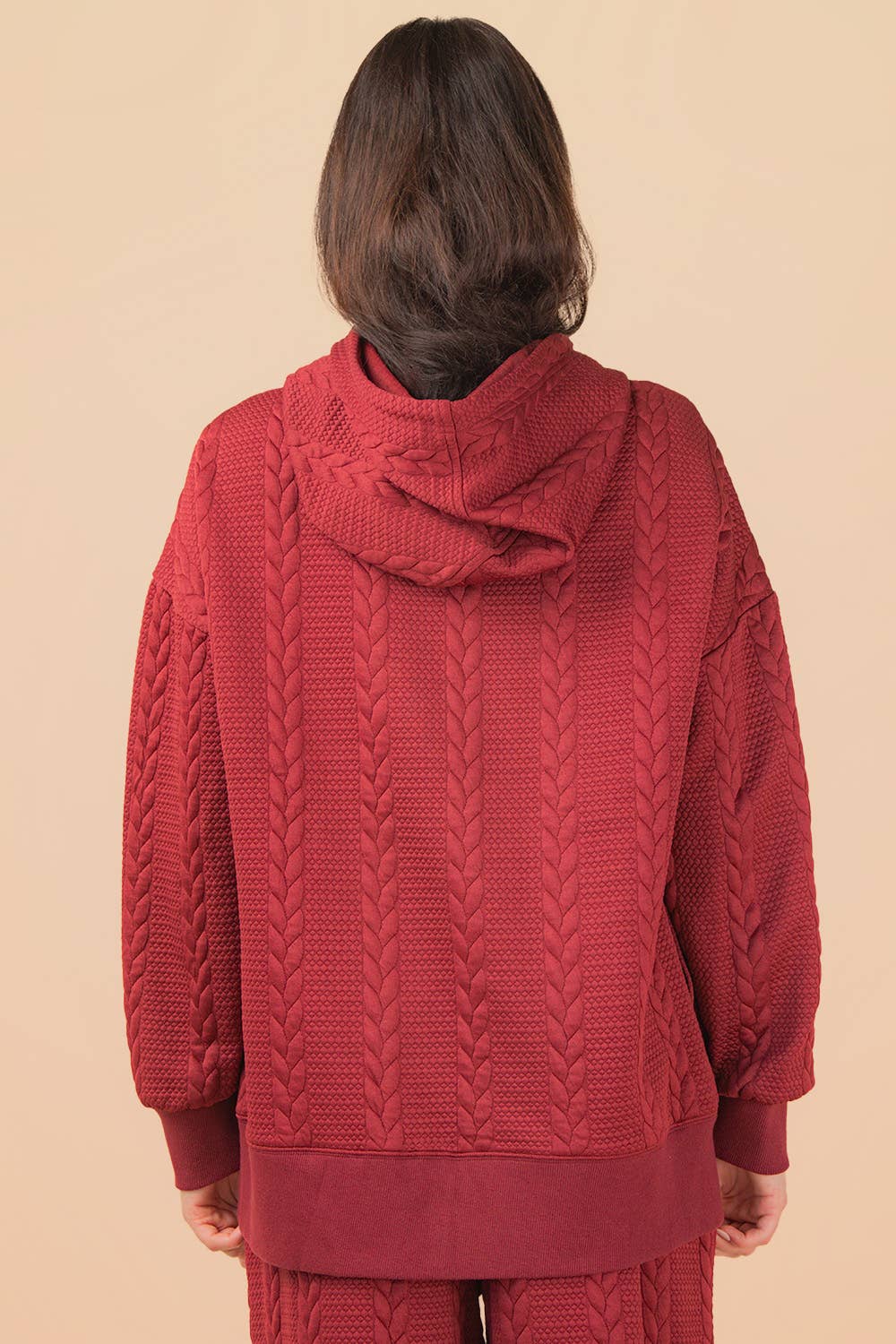 The Cozy Set- Burgundy