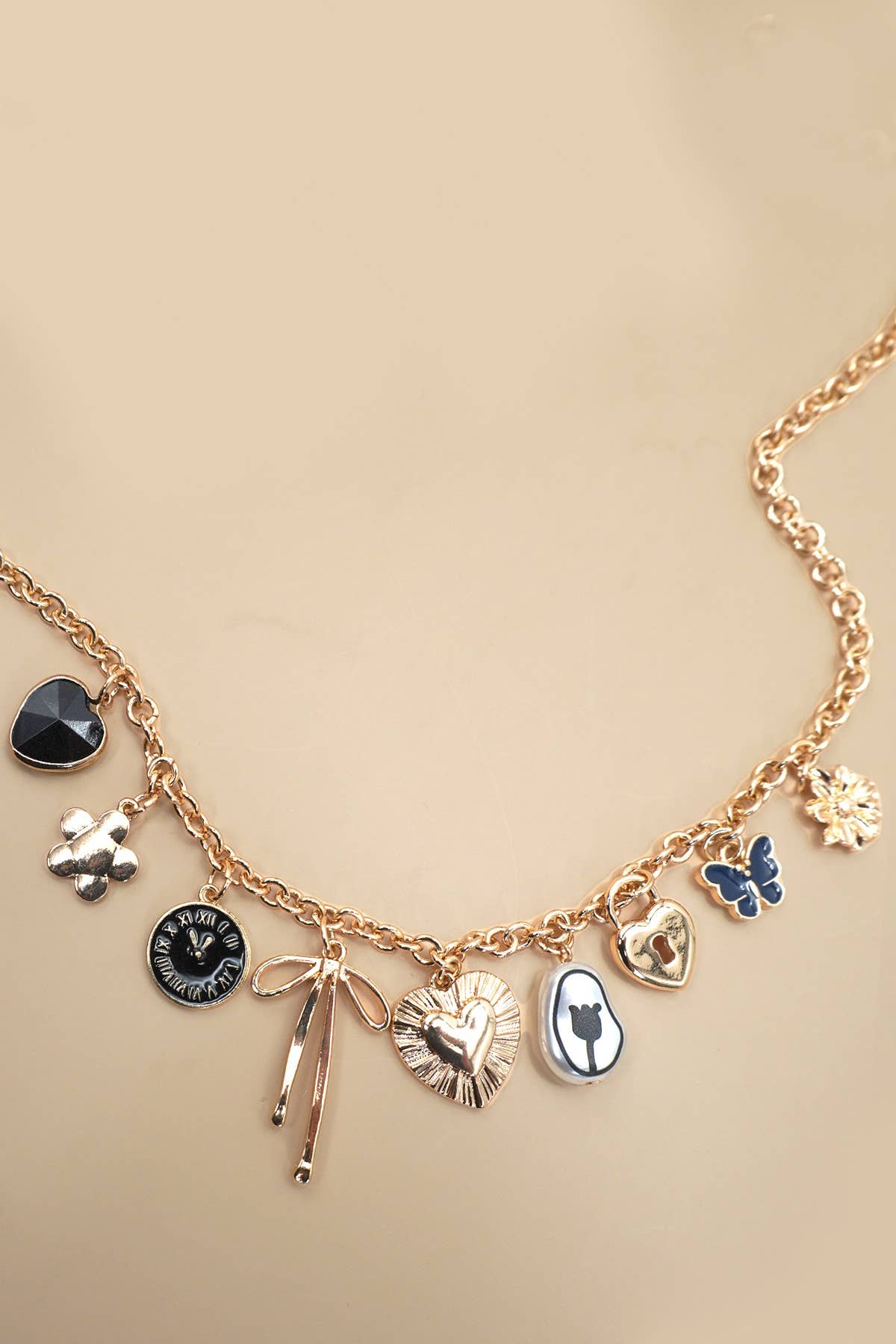 Charming Hearts Charm Necklace