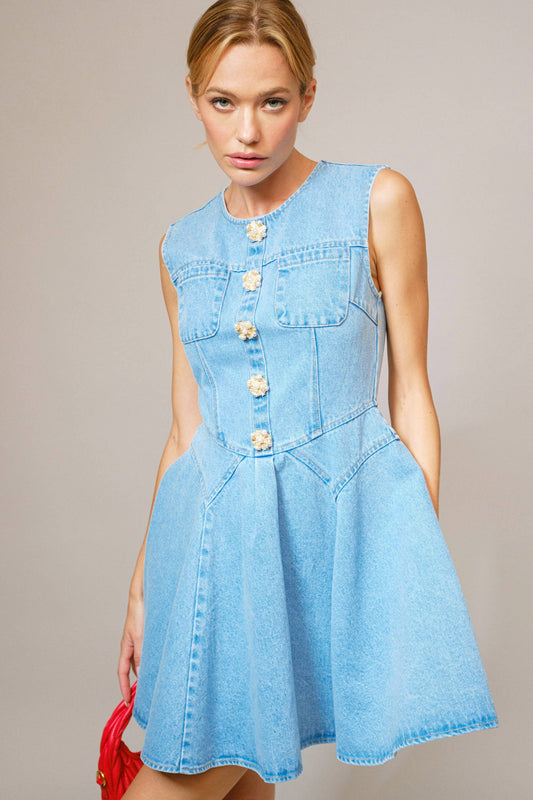 In my Denim Era Dress
