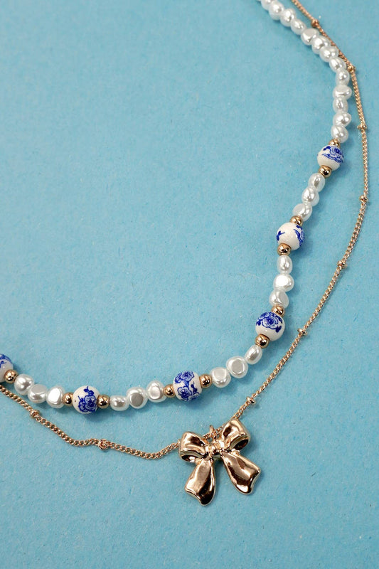 Linda Bow Necklace