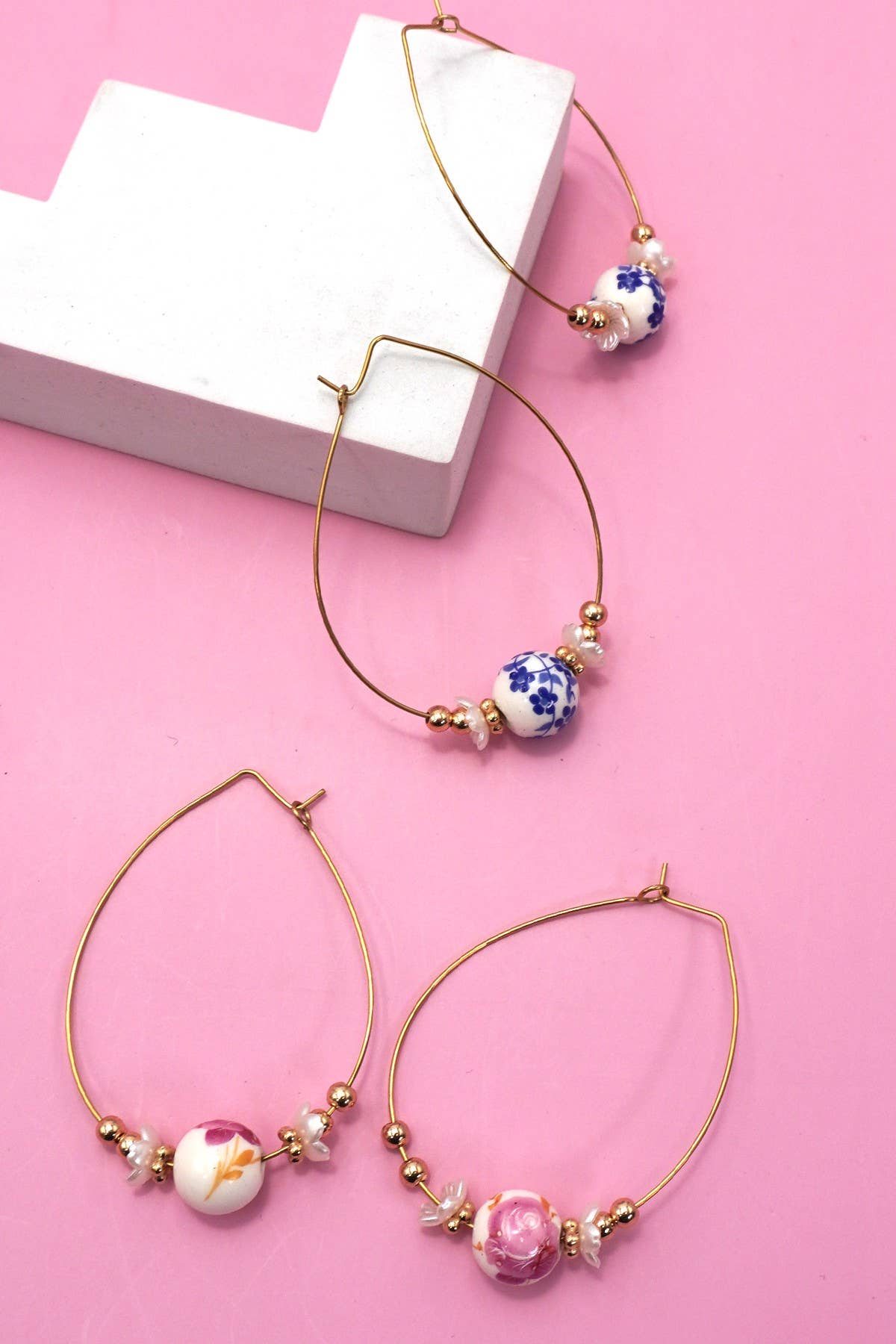 Mallory Earrings- Blue