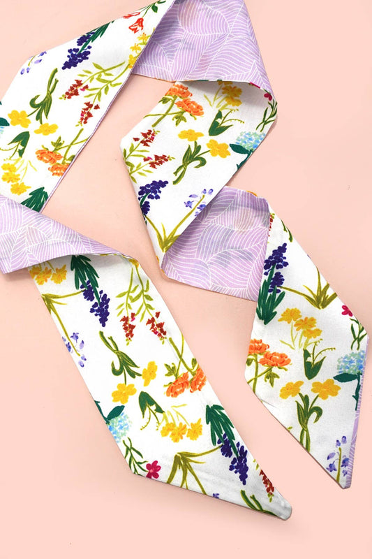 Floral Twilly Scarf