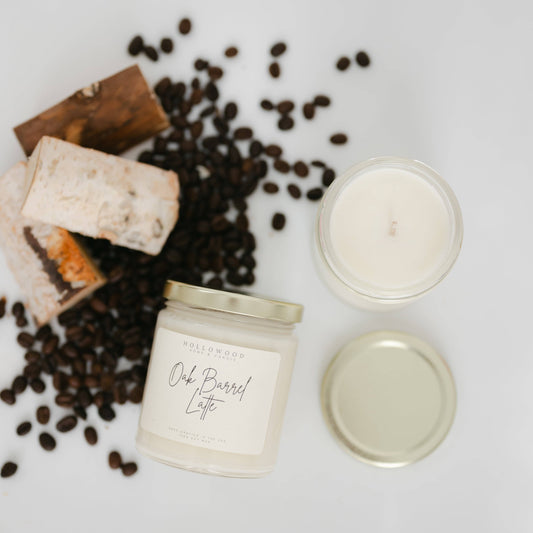 OAK BARREL LATTE |  8 OZ CANDLES