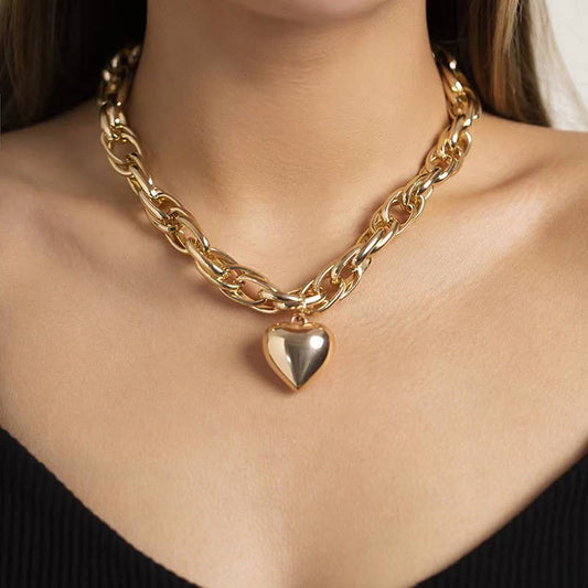 Chunky Heart Necklace