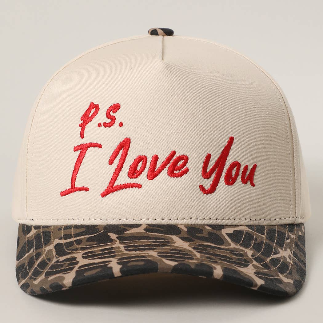 P.S. I Love You Trucker Hat