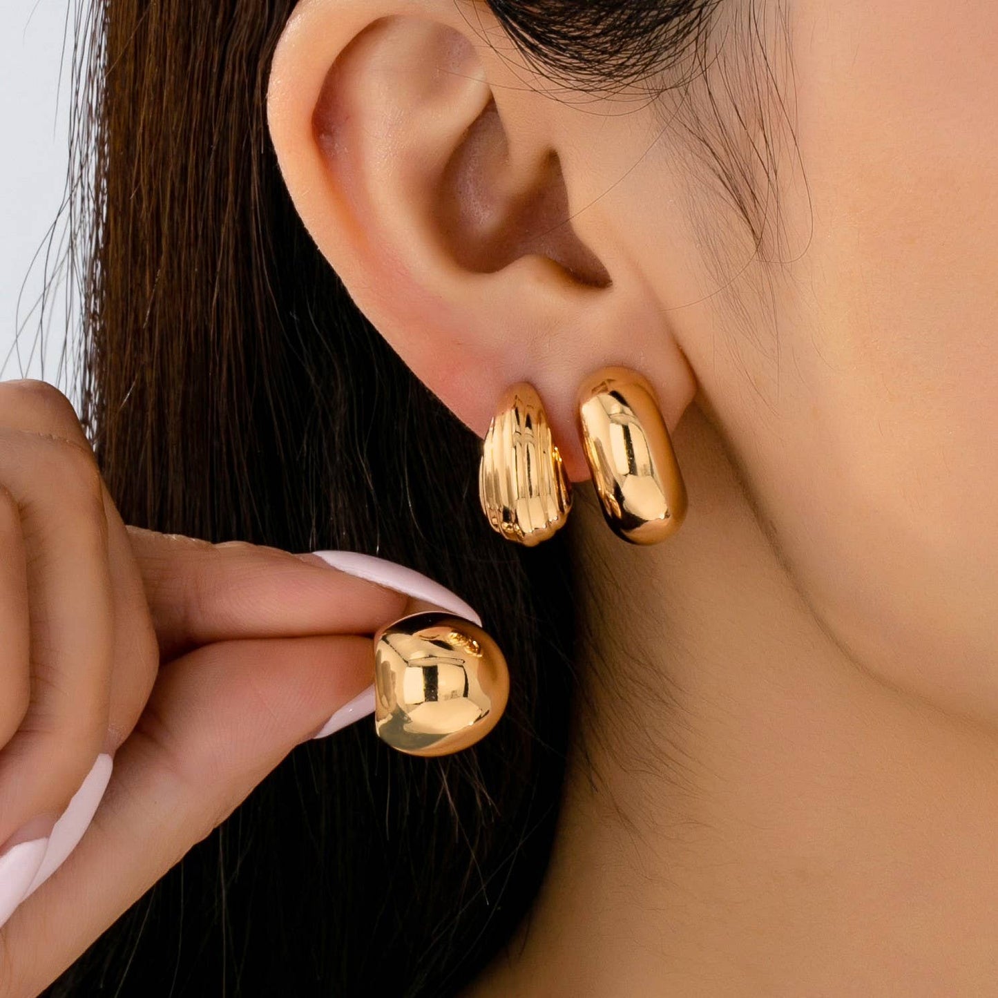 Bubble Trio Earrings