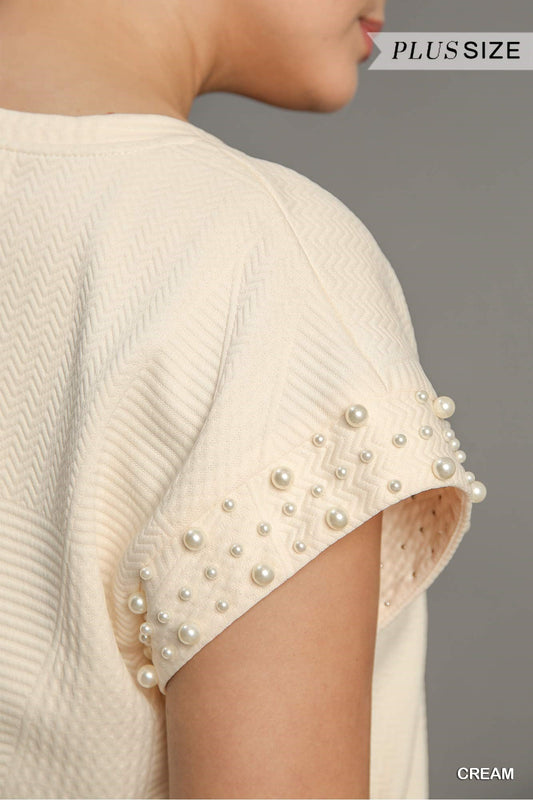 Pearl Embrace Top- Plus