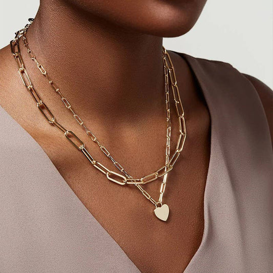 Lottie Necklace | 18K Dipped Gold