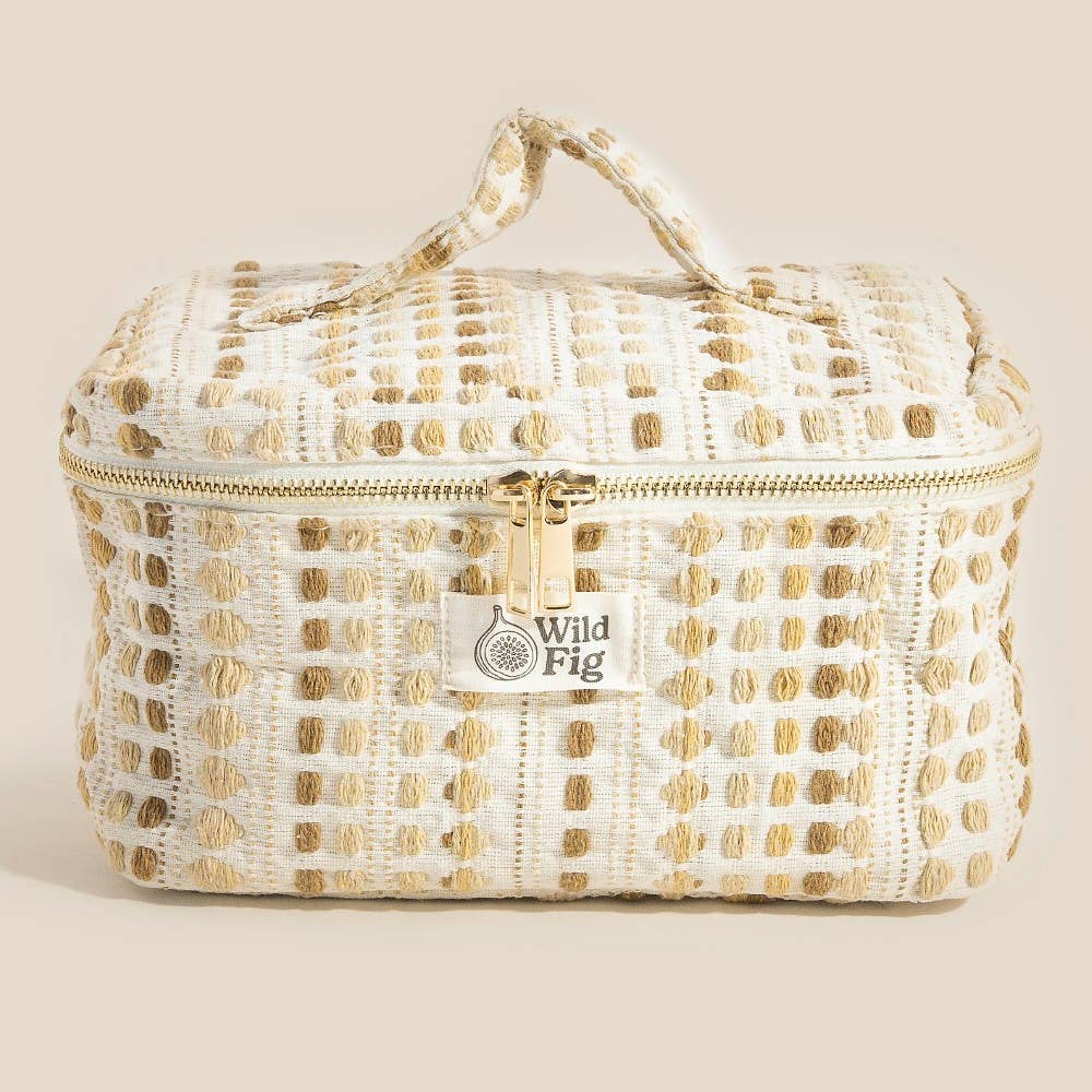 Textured Cream Makeup Case