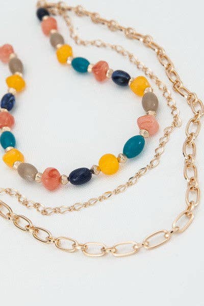 Layla Layered Necklace | Anti-tarnish
