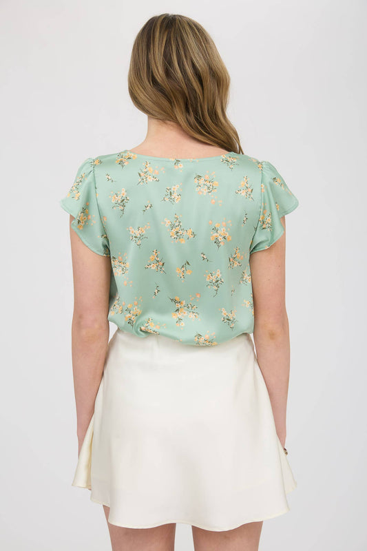 Mint to Bloom Top