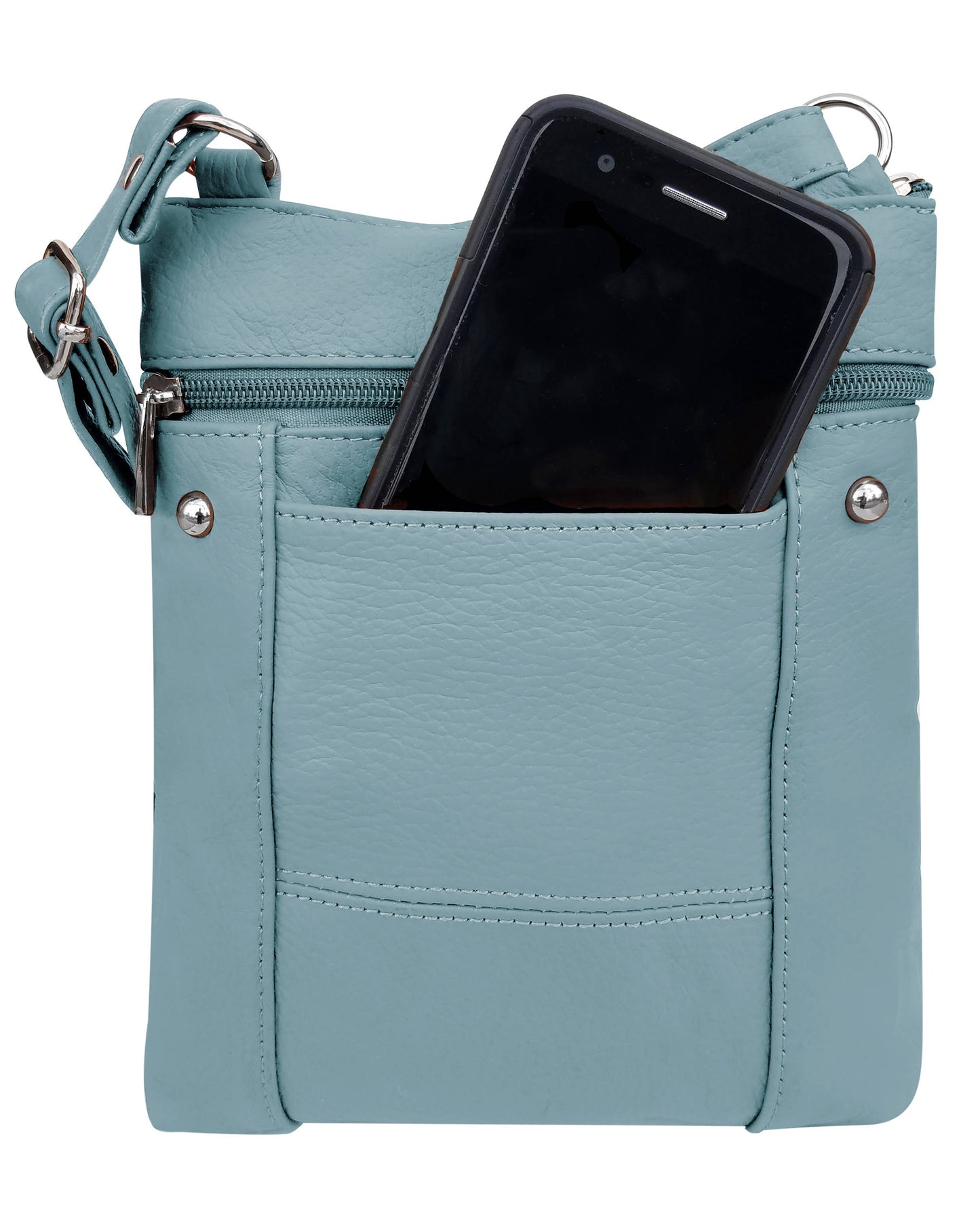 The Sarah Crossbody- Brown