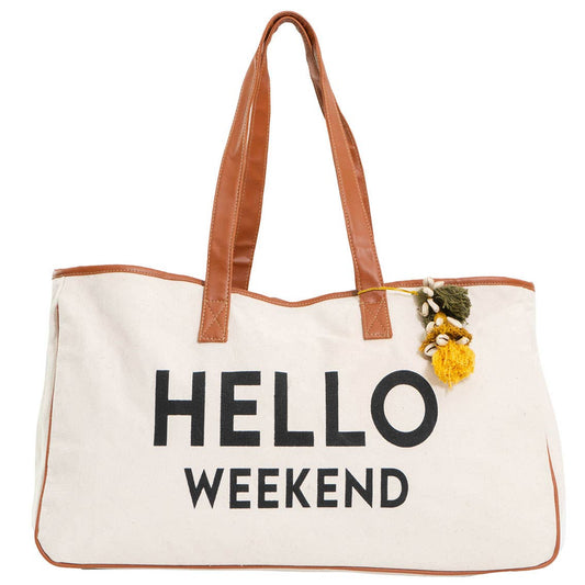 Weekend Canvas Tote
