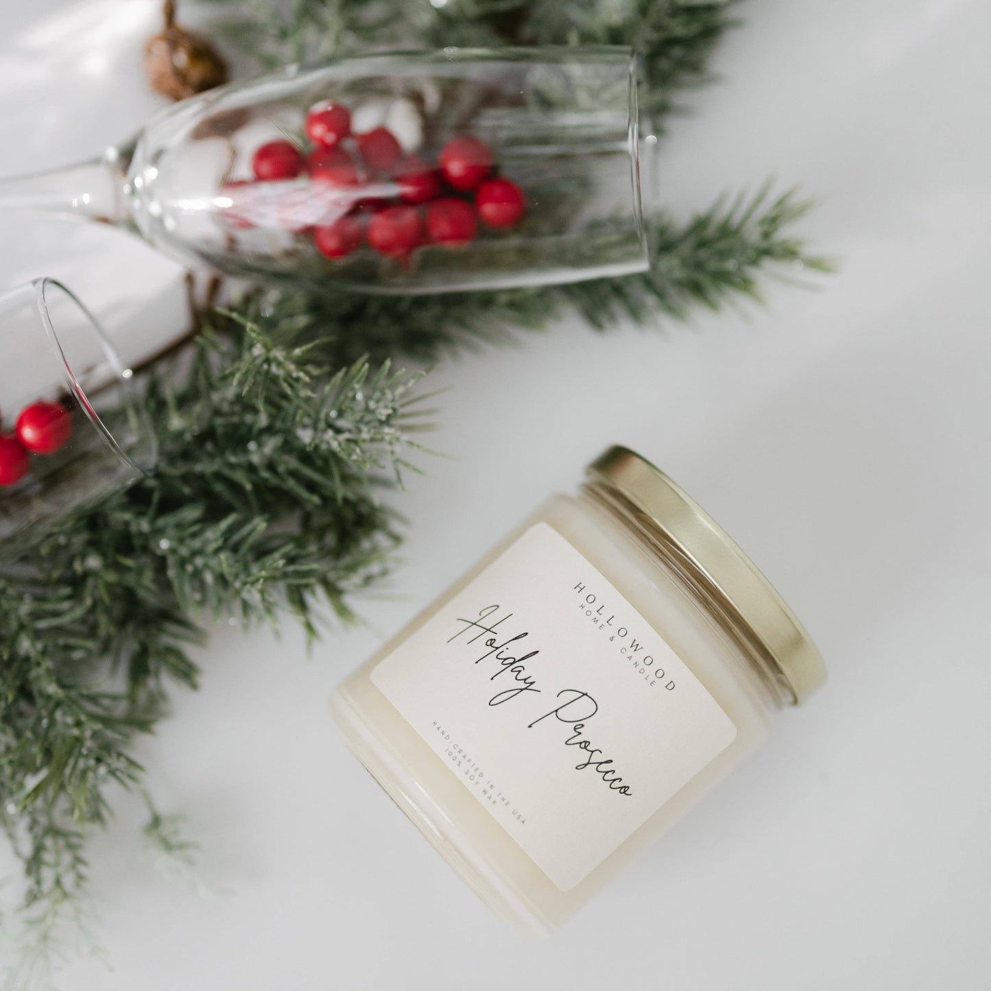 HOLIDAY PROSECCO | 8 oz candle