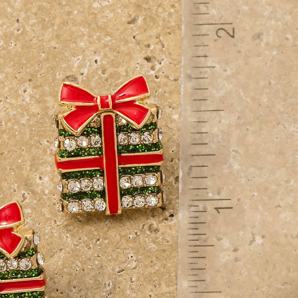 Christmas Present Earrings