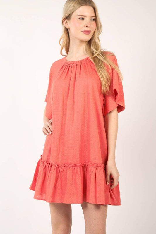 The Sunset Linen Dress