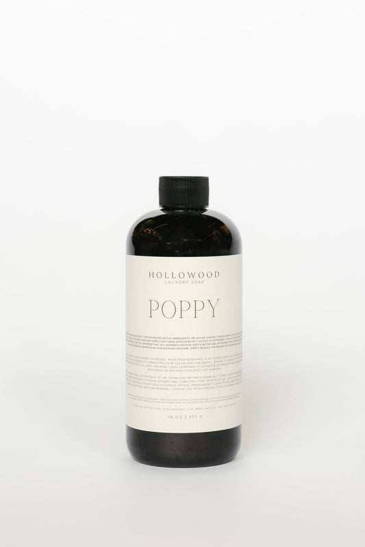 POPPY | LUXURY LIQUID LAUNDRY SOAP: 16 OUNCE