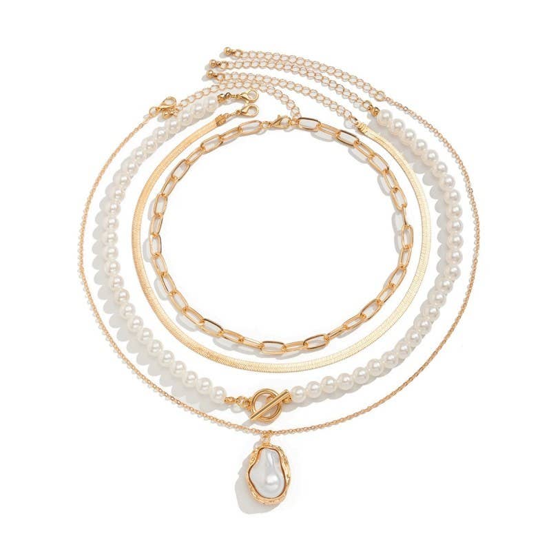 Pearled Out Necklace