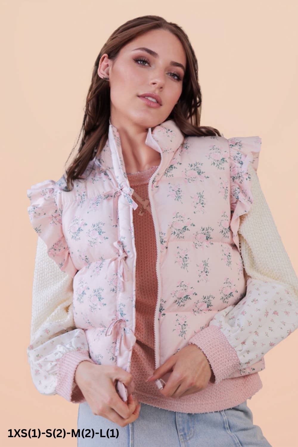Pink Bloom Vest