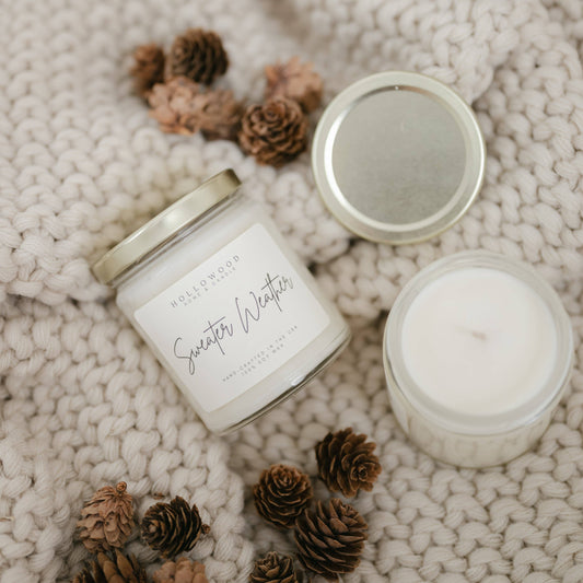 SWEATER WEATHER | 8 OZ CANDLE