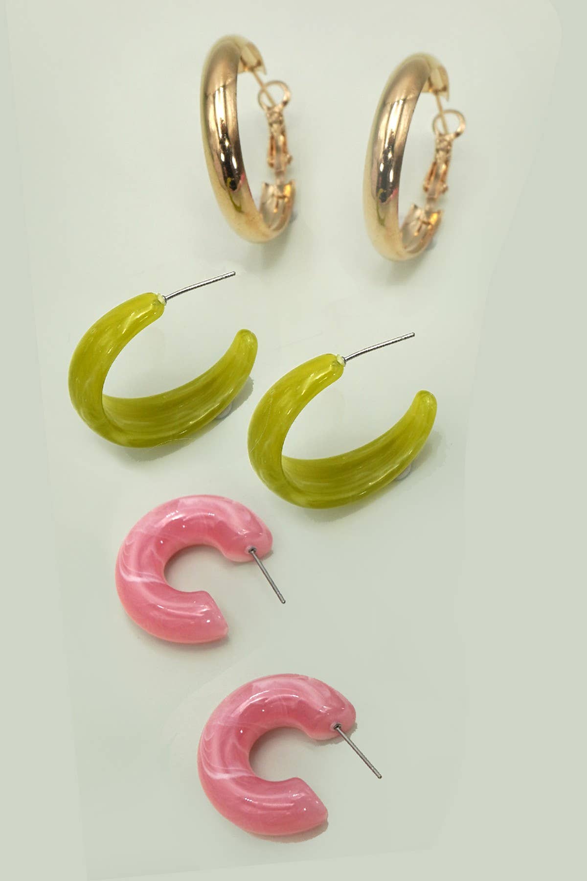 Multi Hoop Trio Earrings