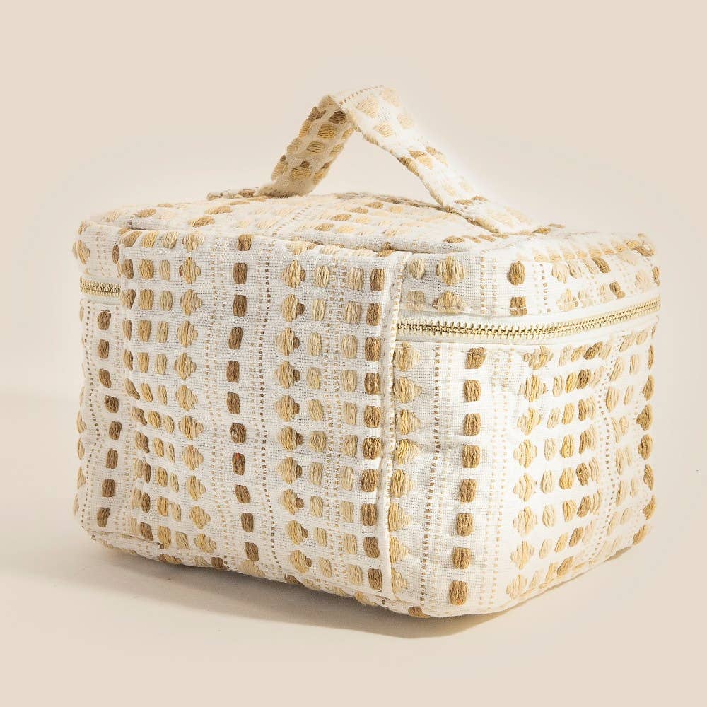 Textured Cream Makeup Case