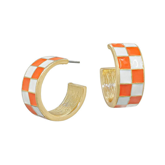 Checkered Hoops