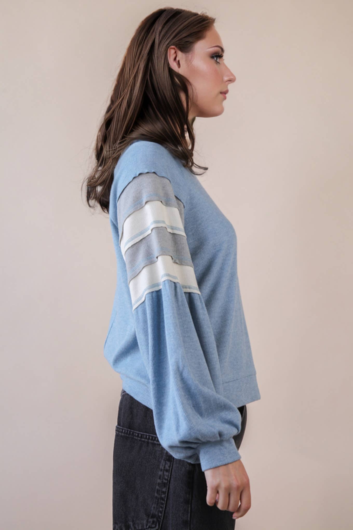The Lizzie Top- Blue
