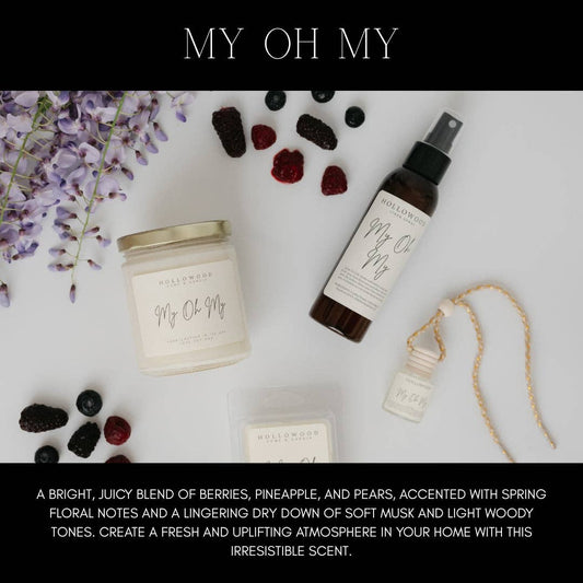 MY OH MY | 4 OZ | LINEN SPRAY