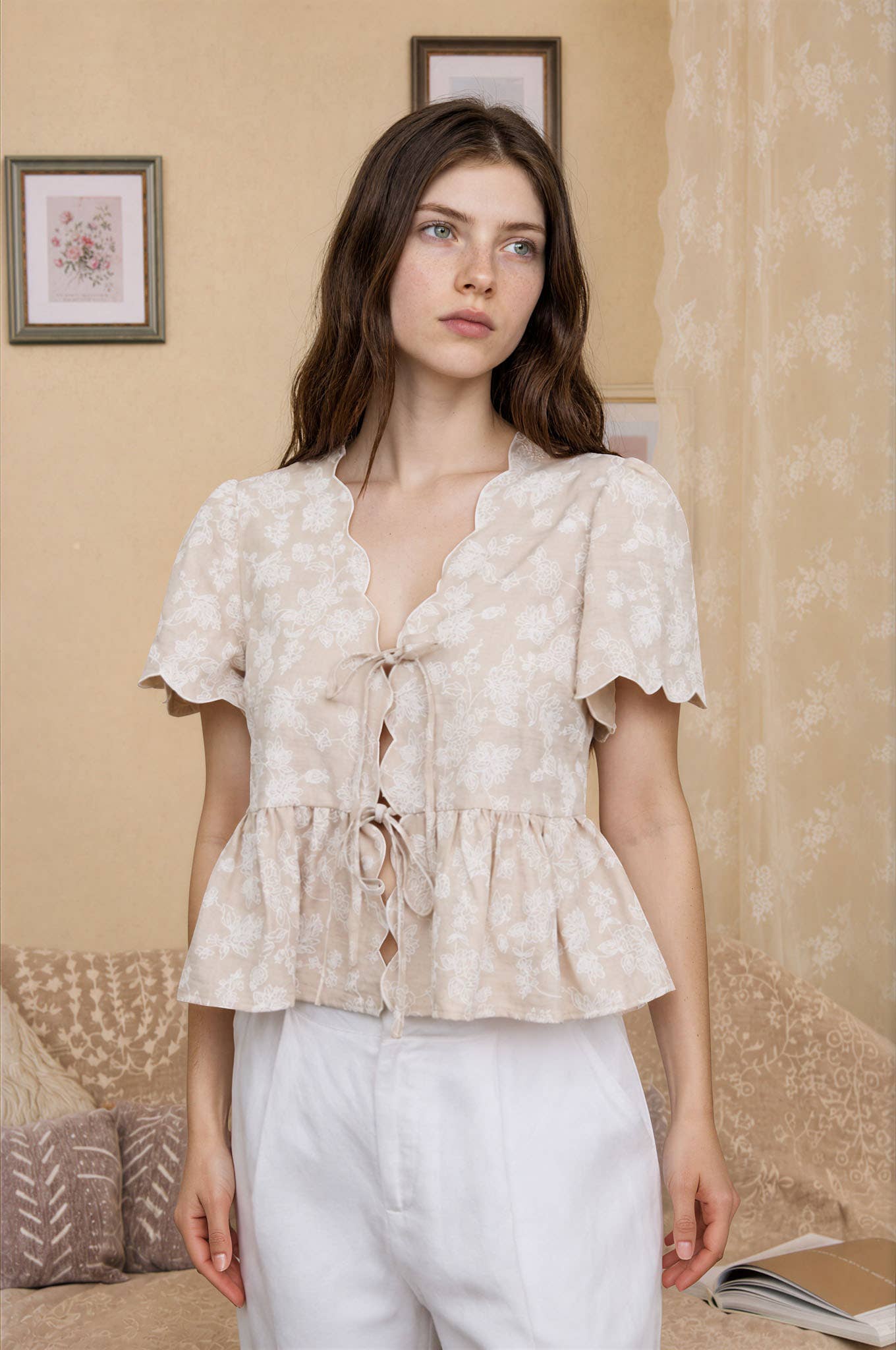 Meet Cute Peplum Top