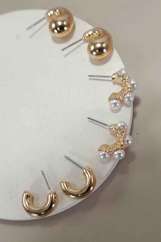 Trio Earring Set