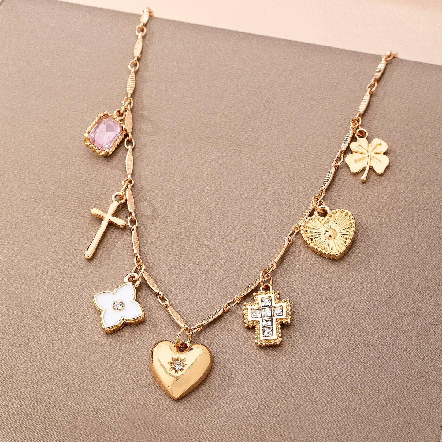 Hailey Charm Necklace