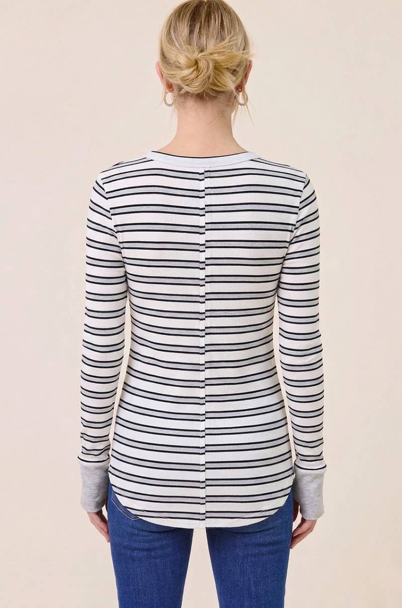 Ciara Ribbed Top