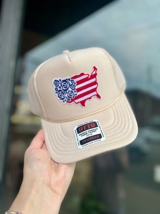 Blooming in America Trucker
