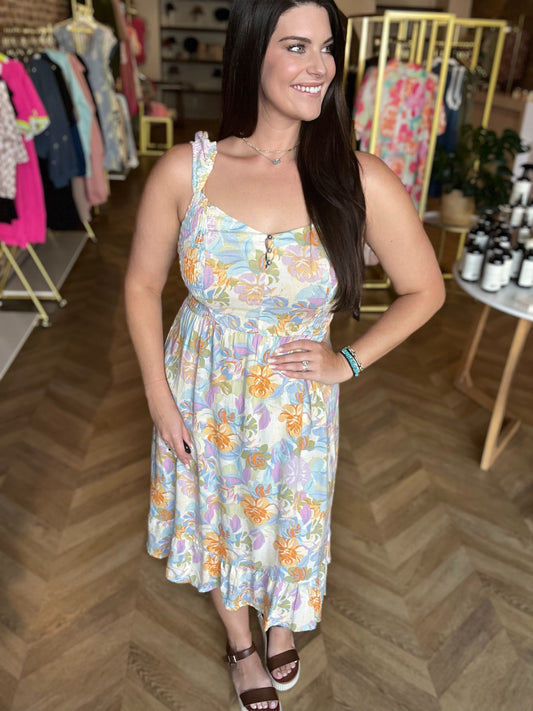 Sunset Garden Dress