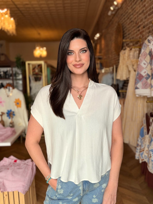 The Kayla Top- White
