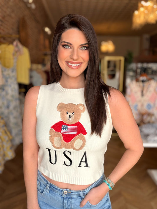 USA Teddy Top