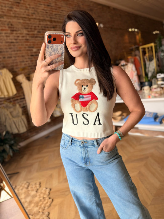 USA Teddy Top