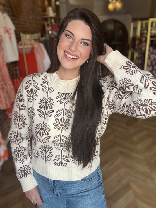 Blooming for Fall Top