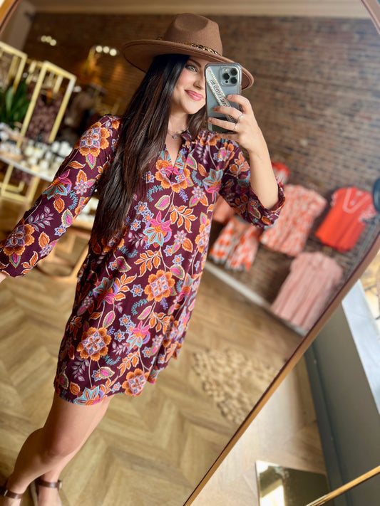 Falling Out Dress