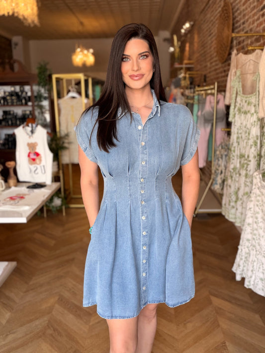 Blue Jean Baby Dress