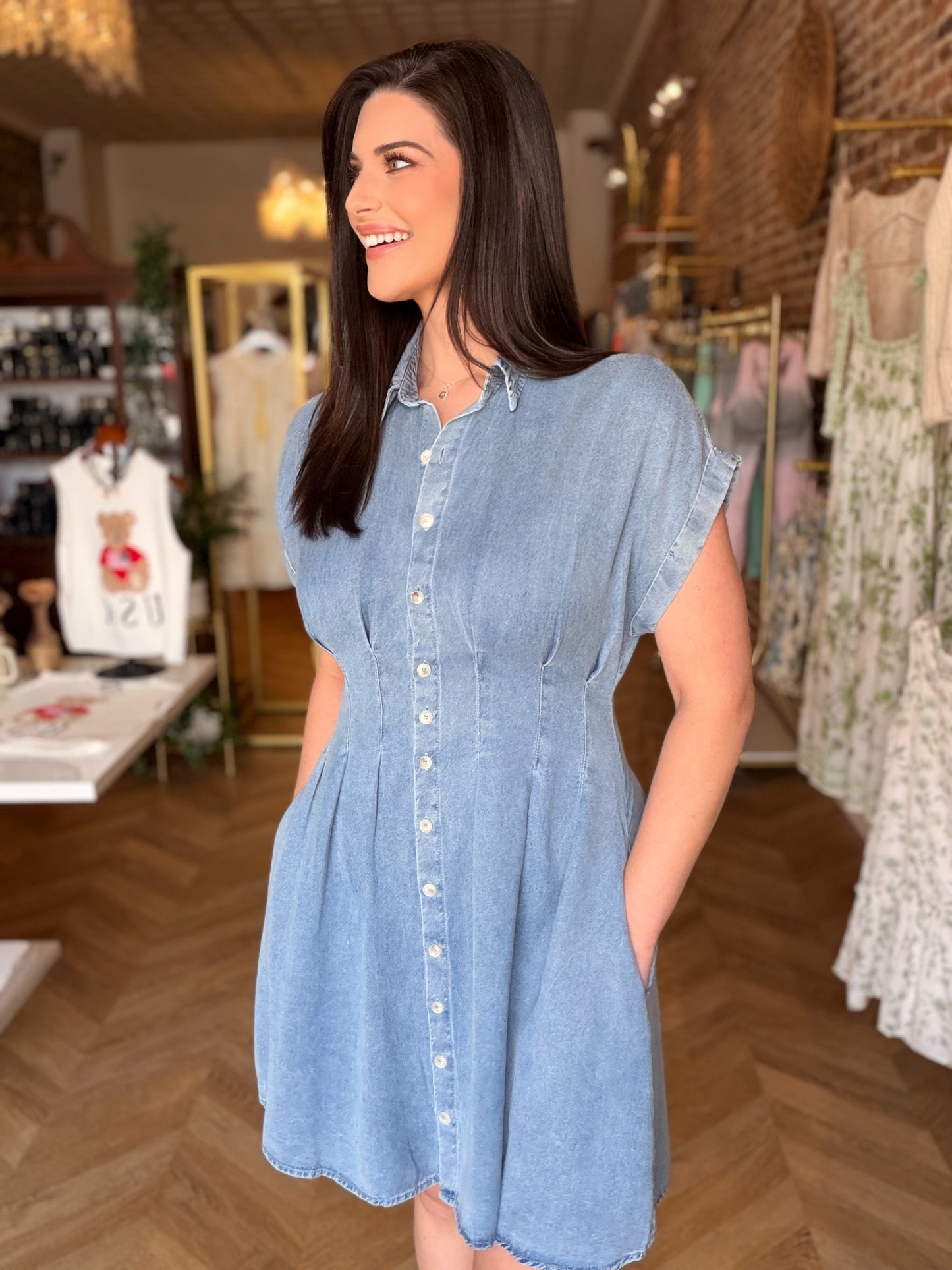 Blue Jean Baby Dress