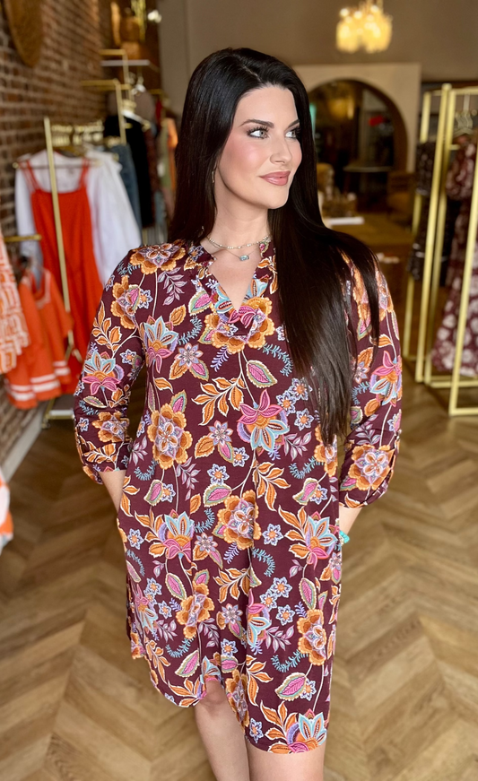 Falling Out Dress