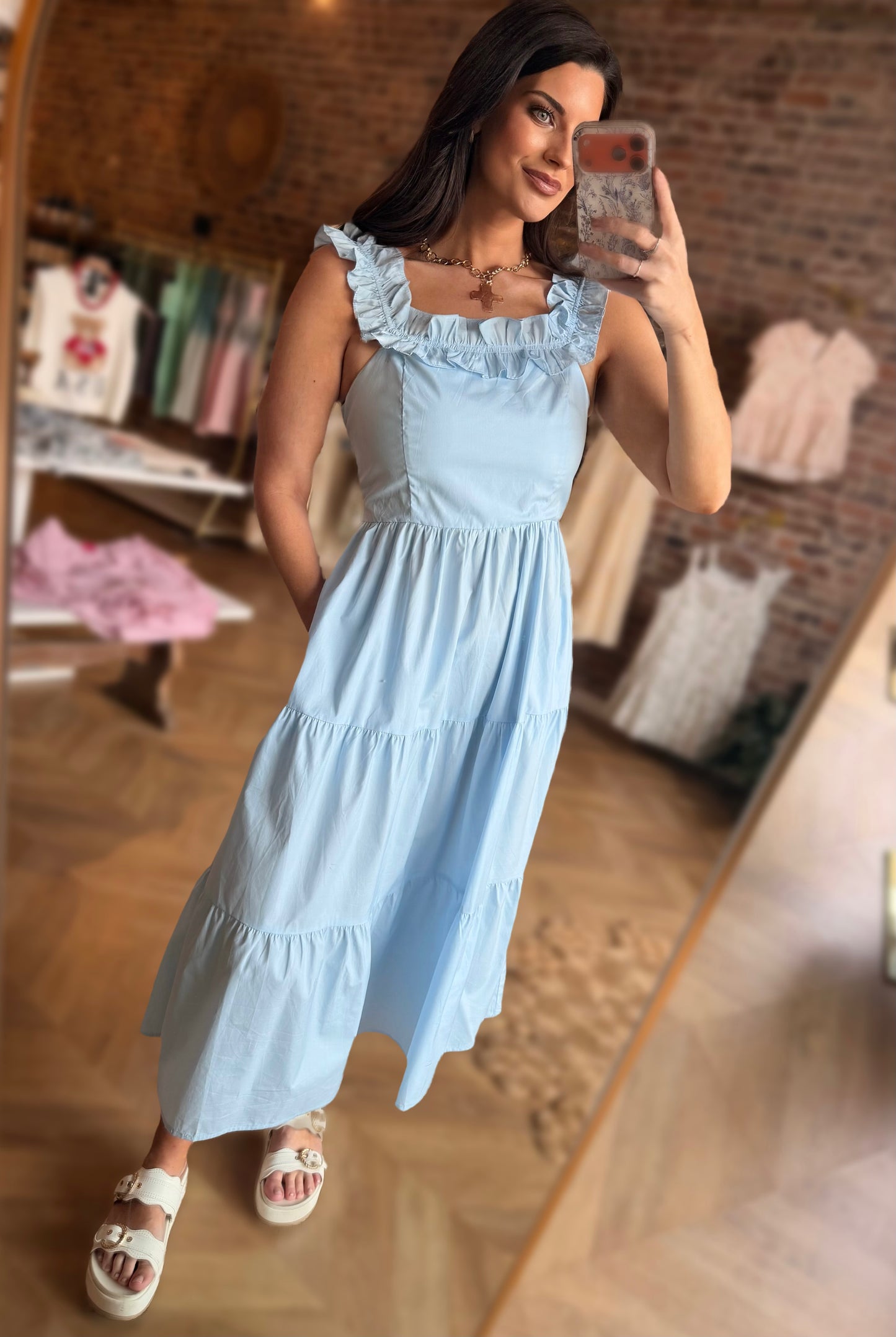 Feeling Blue Dress
