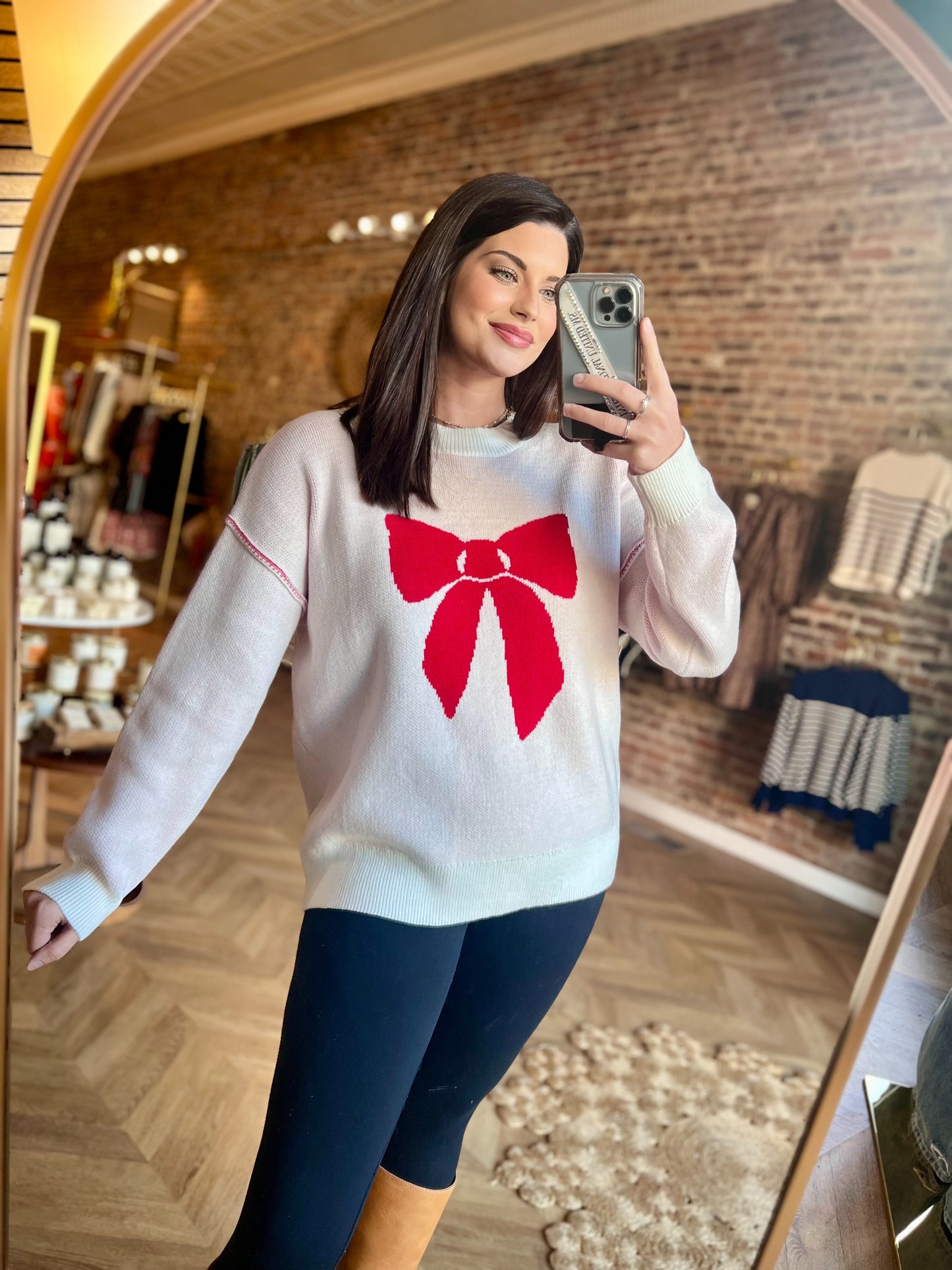 Cozy Bow Sweater