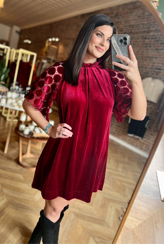 Velvet Holiday Dress